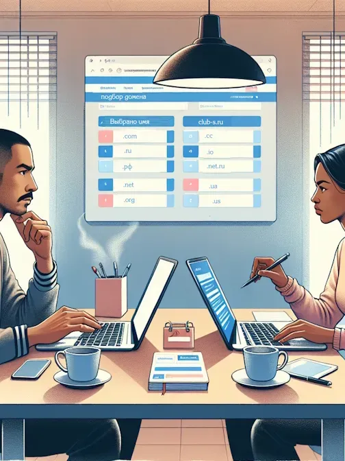 Подбор и регистрация домена